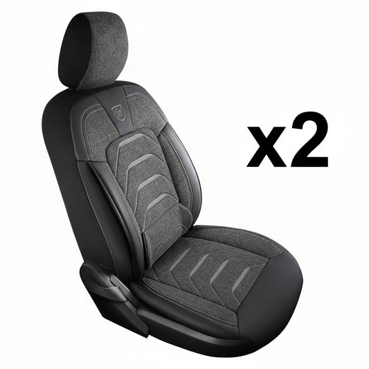 Premium Autositzbezug Giovanni Butti Bodrum, Farbe Rauchgrau-Grau – passend für Ihr Fahrzeug Vordersitz x2