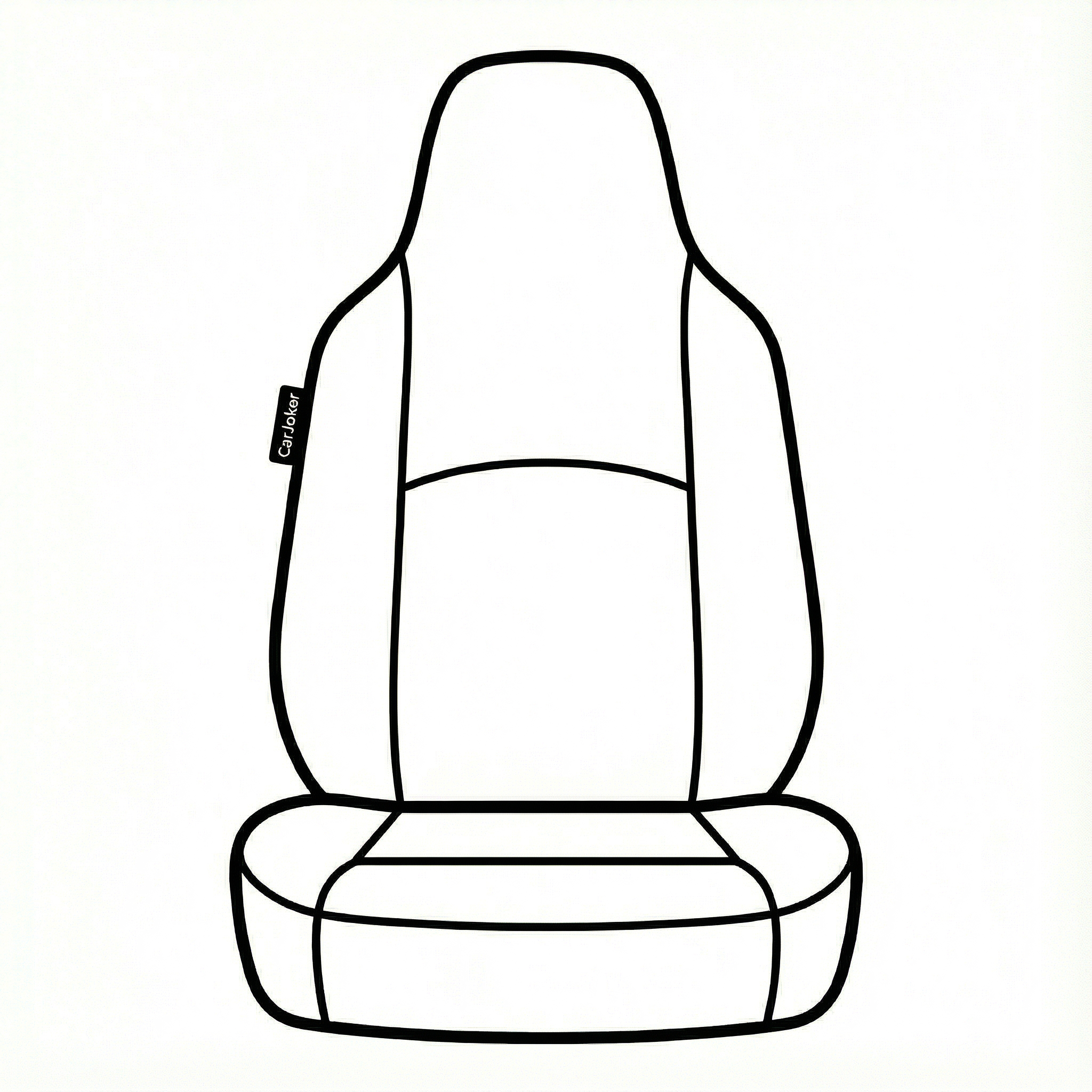 Sitz mit integrierter Kopfstütze